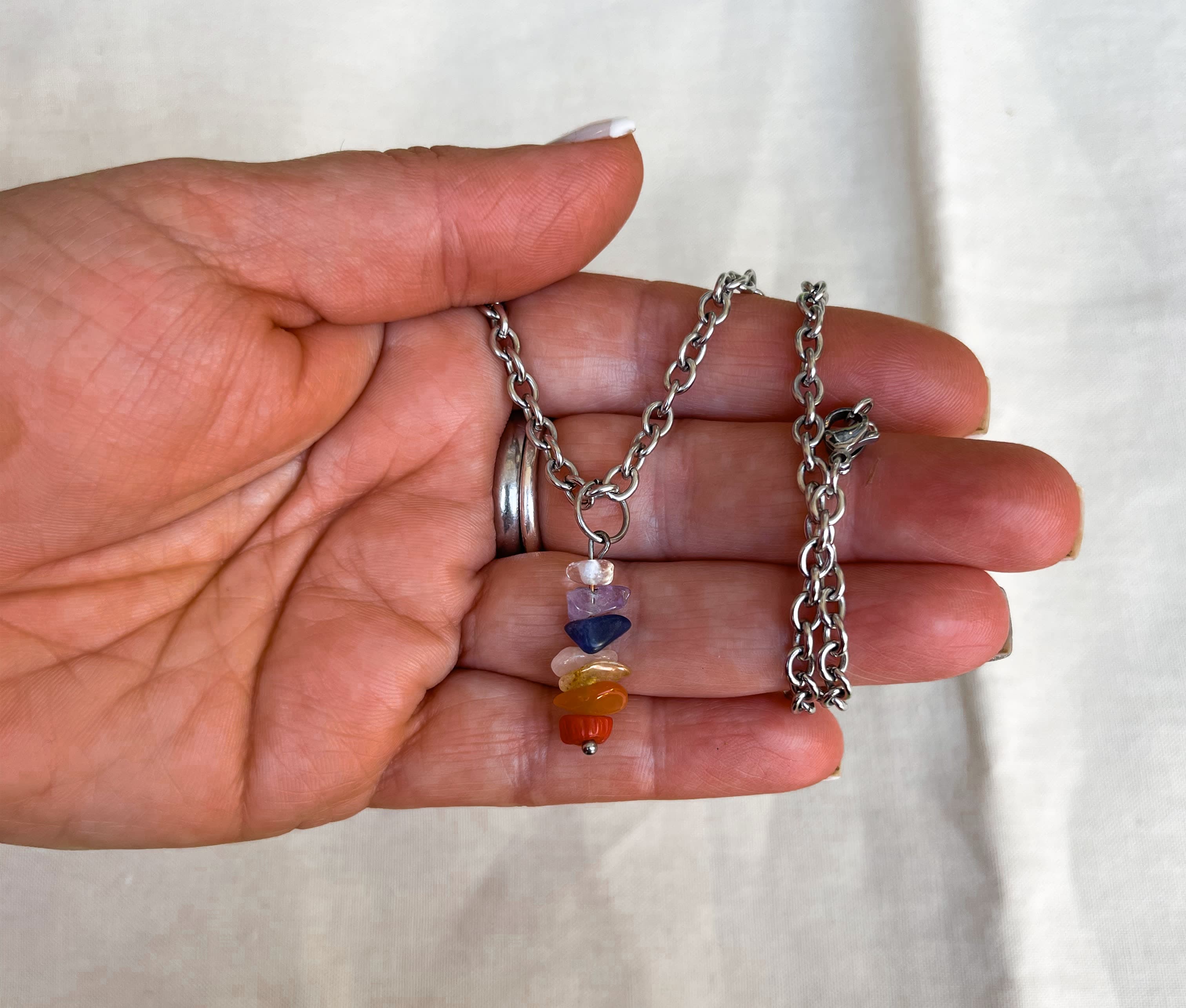 Collar 7 chakras